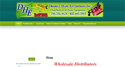 Desktop Screenshot of darrellharpenterprises.com